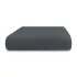 Drap de bain pur coton 575 g/m² uni anthracite Vitae titane