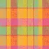 Nappe sur mesure pur coton enduit 220 g/m² motif jacquard vert rose Mille sources berlingot