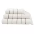 Linge de bain pur coton tissé teint rayé violet Farniente violine