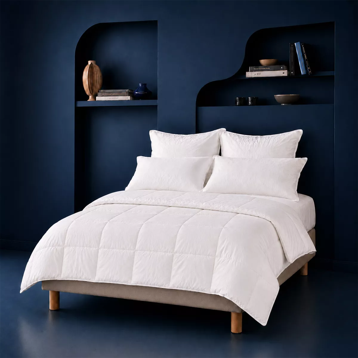 Couette fibres synthétiques 150 g/m² ete Bien etre modulable legere