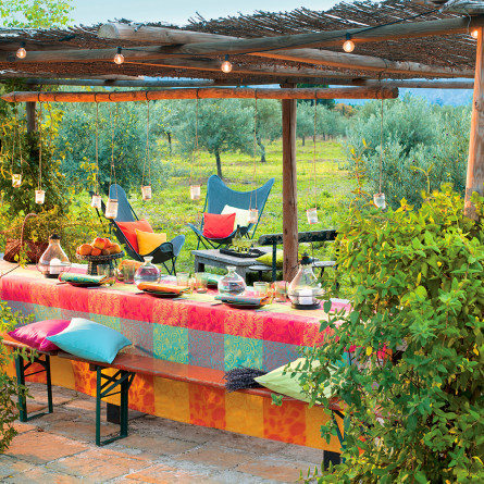 Tissu enduit & Nappe enduite sur mesure