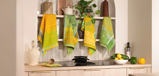 Comment choisir son linge de cuisine ? Torchon, tablier, galette de chaise, nappe - Guide